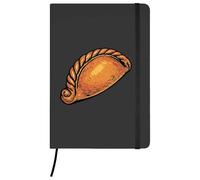 Azeeda A5 'Cornish Pasty' Black Hardcover Ruled Notebook (NB00093598)