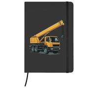Azeeda A5 'Crane Vehicle' Black Hardcover Ruled Notebook (NB00082211)