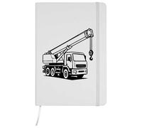Azeeda A5 'Crane Vehicle' White Hardcover Ruled Notebook (NB00082208)