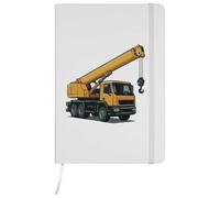 Azeeda A5 'Crane Vehicle' White Hardcover Ruled Notebook (NB00082210)