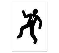 Azeeda A5 'Crime Scene' Wall Poster/Print (PP00336021)