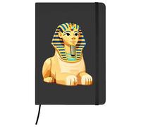 Azeeda A5 'Egyptian Sphinx' Black Hardcover Ruled Notebook (NB00092834)