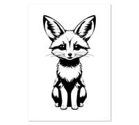 Azeeda A5 'Fennec Fox' Wall Poster/Print (PP00260938)
