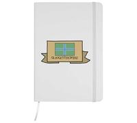 Azeeda A5 'GLOUCESTERSHIRE BANNER' White Hardcover Ruled Notebook (NB00096082)