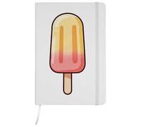 Azeeda A5 'Ice Lolly' White Hardcover Ruled Notebook (NB00093201)