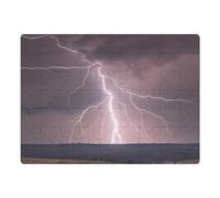 Azeeda A5 'Lightning Strike Scene' Magnetic Jigsaw Puzzle (JI00000700)
