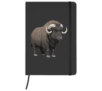 Azeeda A5 'Musk Ox' Black Hardcover Ruled Notebook (NB00092288)