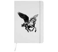 Azeeda A5 'Pegasus Flying' White Hardcover Ruled Notebook (NB00093123)