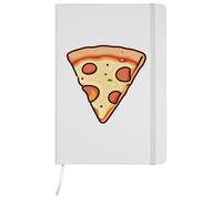 Azeeda A5 'Pizza Slice' White Hardcover Ruled Notebook (NB00093495)