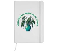 Azeeda A5 'Professional Plant Killer' White Hardcover Ruled Notebook (NB00091348)