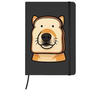 Azeeda A5 'Pure Bread Dog' Black Hardcover Ruled Notebook (NB00084489)