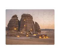 Azeeda A5 'Sandstone Desert Kingdom' Magnetic Jigsaw Puzzle (JI00000726)
