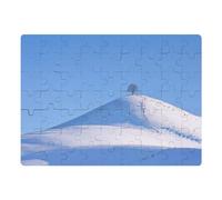 Azeeda A5 'Snowy Hill Scene' Magnetic Jigsaw Puzzle (JI00000650)
