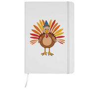 Azeeda A5 'Thanksgiving Turkey' White Hardcover Ruled Notebook (NB00092179)