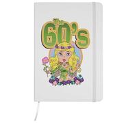 Azeeda A5 'The Sixties' White Hardcover Ruled Notebook (NB00085699)