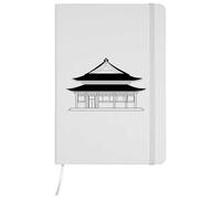 Azeeda A5 'Traditional Asian Building' White Hardcover Ruled Notebook (NB00087716)