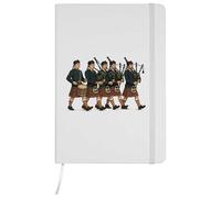 Azeeda A5 'Traditional Scottish Pipe Band' White Hardcover Ruled Notebook (NB00080512)