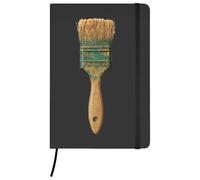 Azeeda A5 'Vintage Artist Painter Paint Brush Tool' Black Hardcover Ruled Notebook (NB00084375)