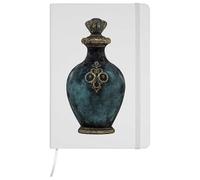 Azeeda A5 'Vintage Potion Bottle ' White Hardcover Ruled Notebook (NB00093897)