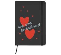 Azeeda A5 'We Are Entwined ' Black Hardcover Ruled Notebook (NB00090971)