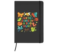 Azeeda A5 'We're Going On a Bug Hunt' Black Hardcover Ruled Notebook (NB00087487)