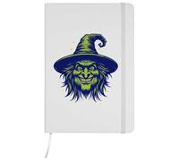Azeeda A5 'Wicked Witch' White Hardcover Ruled Notebook (NB00087638)