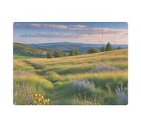 Azeeda A5 'Wildflower Meadow Scene' Magnetic Jigsaw Puzzle (JI00000634)