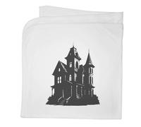 Azeeda 'Abandoned Haunted Victorian House' Cotton Baby Blanket/Shawl (BY00045266)