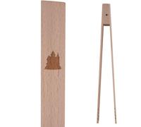 Azeeda 'Abandoned Haunted Victorian House' Wooden Cooking/Toast Tongs (TN00024096)