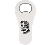 Azeeda 'Abraham Lincoln' Bottle Opener Fridge Magnet (BO00106505)