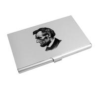 Azeeda 'Abraham Lincoln' Metal Business Card Holder (CH00056800)