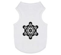 Azeeda 'Abstract Geometry' Pet T-Shirt - White, L (PT00189751)