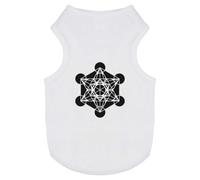 Azeeda 'Abstract Geometry' Pet T-Shirt - White, M (PT00189750)