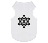 Azeeda 'Abstract Geometry' Pet T-Shirt - White, S (PT00189749)