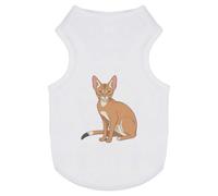 Azeeda 'Abyssinian Cat' Pet Dog/Cat T-Shirt, L (PT00180143)