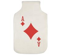 Azeeda 'Ace of Diamonds' Hot Water Bottle Cover (HW00043612)