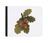 Azeeda 'Acorns and Oak Leaves' Wallet (WL00030513)
