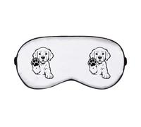 Azeeda 'Adorable Golden Retriever Puppy' Sleep/Travel Eye Mask (EY00032552)