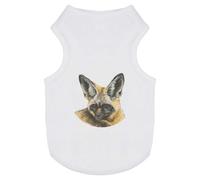 Azeeda 'African Bat-Eared Fox' Pet Dog/Cat T-Shirt, L (PT00168263)