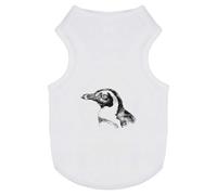 Azeeda 'African Penguin Portrait' Pet Dog/Cat T-Shirt, L (PT00183767)