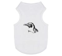 Azeeda 'African Penguin Portrait' Pet Dog/Cat T-Shirt, S (PT00183765)