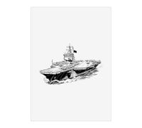 Azeeda 'Aircraft Carrier' Poster - A1 Portrait (PP00380232)