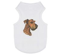 Azeeda ' Airedale Terrier Portrait' Pet Dog/Cat T-Shirt, XS (PT00155844)