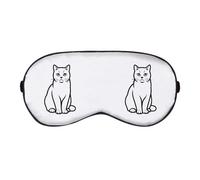 Azeeda 'Alert British Shorthair Cat' Sleep/Travel Eye Mask (EY00032538)