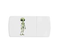 Azeeda 'Alien Character' Pill Box with Tablet Splitter (PI00039112)
