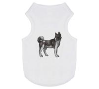 Azeeda 'American Akita' Pet Dog/Cat T-Shirt, M (PT00091170)