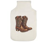 Azeeda 'American Cowboy Boots' Hot Water Bottle Cover (HW00042426)