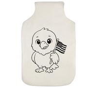 Azeeda 'American Eagle' Hot Water Bottle Cover (HW00042062)