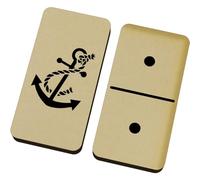 Azeeda 'Anchor With Rope' Domino Set & Box (DM00058690)