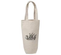 Azeeda 'Ancient Ship' Cotton Wine Bottle Gift/Travel Bag (BL00046743)